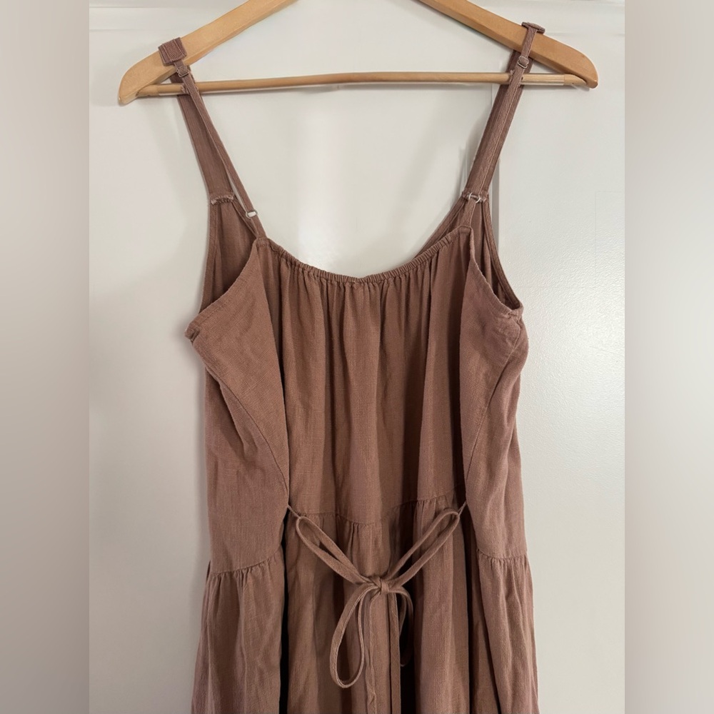 Splendid Tiered Linen-blend Maxi Dress - Picture 5 of 7